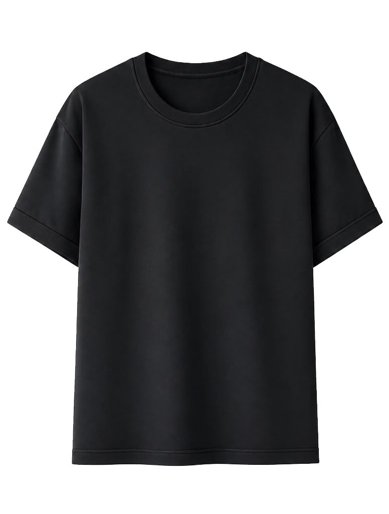 Summer Black T-Shirt